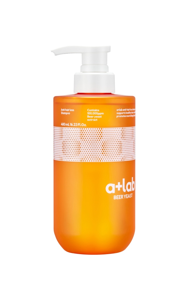 Шампунь против выпадения волос с экстрактом пивных дрожжей LION A plus Lab Beer Yeast