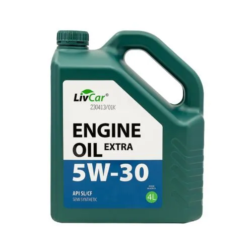 Моторное масло LivCar ENGINE OIL EXTRA 5W30 API SL/CF 4л