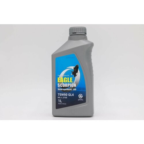EAGLE SCORPION Gear Semi-syn Oil 75W90 API GL-4 трансмиссионное масло 1L