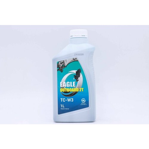 EAGLE OUTBOARD 2T TC-W3 масло для подвесных лодочных моторов 1л