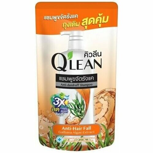 Шампунь против перхоти LION Q Lean от выпадения волос, 300 мл (дой-пак)
