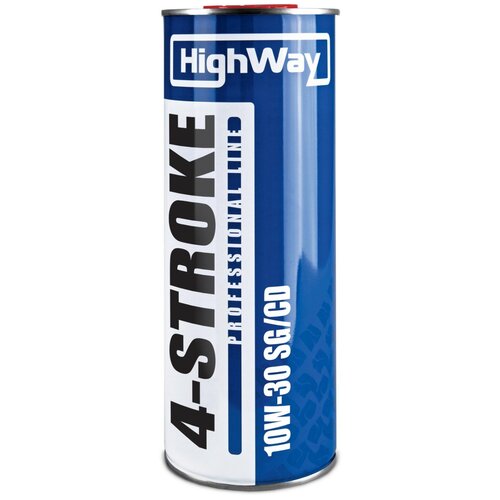 HighWay Масло моторное 4T 10W-30 SG/CD 1л