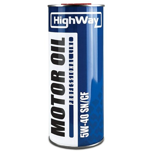 HighWay масло моторное синт. 5W-40 SN/CF 4л