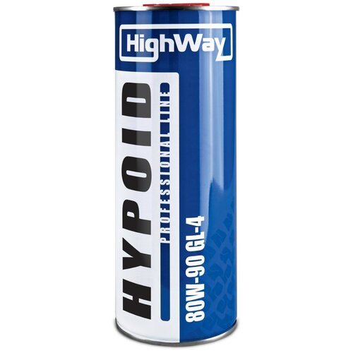 Масло трансмиссионное HighWay 80W-90 GL-4 минеральное 1л