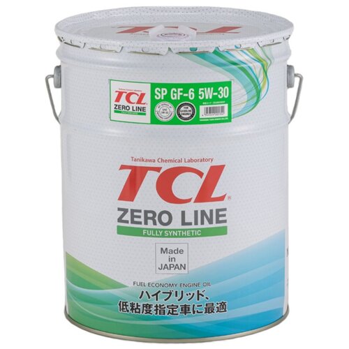 TCL Масло Моторное Tcl Zero Line Fully Synth, Fuel Economy, Sp, Gf-6, 5w30, 20л