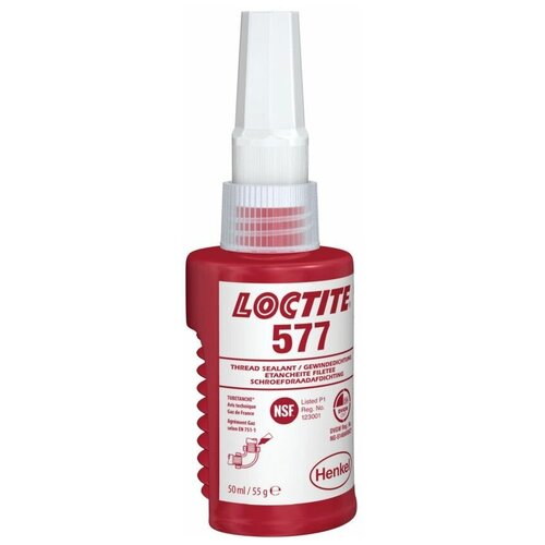 Loctite 577 Герметик резьбовой, гелеобразный для неактивных металлов 50 мл 2068516 .