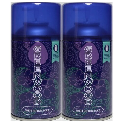 Освежитель воздуха Энергия востока GREENWOOD 250 мл - 2 штуки