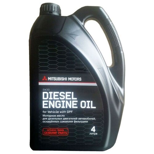 Моторное масло Mitsubishi DIESEL ENGINE OIL 5W-30 Синтетическое 4 л