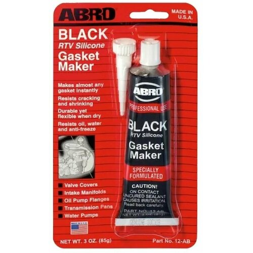 Герметик силиконовый Abro черный 42,5 г