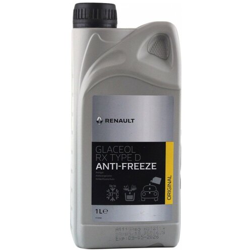 Антифриз RENAULT Type D концентрат зеленый 1 л 7711 428 132