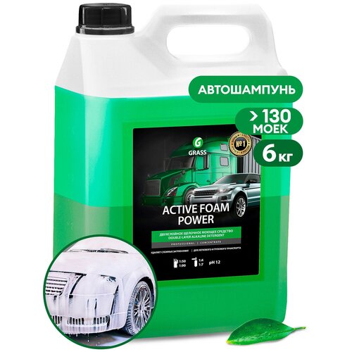 113141_активная пена! ’Active Foam Power’ (канистра 6кг)\ GRASS 113141
