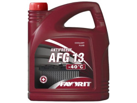 Антифриз Favorit Antifreeze AFG13 (-40) 1л (1,08кг) / зеленый