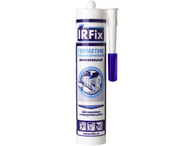 Герметик силиконовый универсальный IRFIX серый 310мл