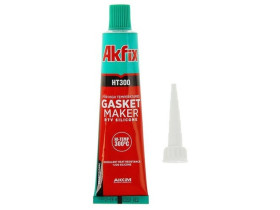 Akfix Герметик Akfix HT300, силиконовый, термостойкий, красный, 50 мл