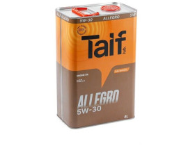TAIF ALLEGRO 5W-30, 4 л Синтетическое моторное масло