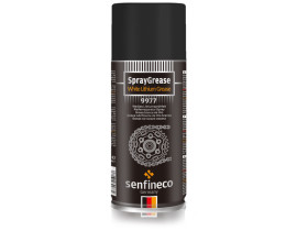 Белая синтетическая литиевая смазка Senfineco SprayGrease White lithium grease 450 мл. арт. 9977