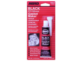 ABRO Герметик-прокладка силиконовый черный (42,5г) (ABRO)