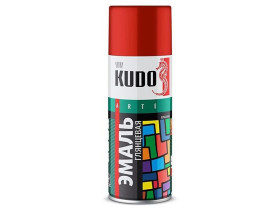 KUDO Краска-спрей Коричневая стандарт (520мл) (KUDO)