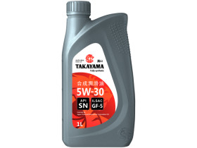Моторное масло TAKAYAMA SAE 5W-30, ILSAC GF-5, API SN Синтетическое 1 л