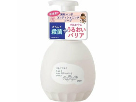 LION Мыло-пенка для рук KireiKirei увлажняющее, с антибактериальным эффектом, аромат цветочного мыла 450 мл