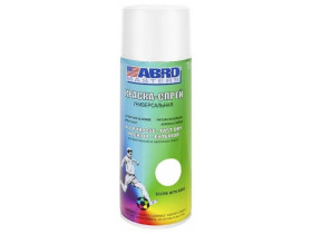 ABRO Краска-спрей ABRO MASTERS, 400 мл, белый глянцевый SP-016-AM