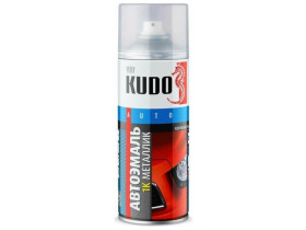 Автомобильная ремонтная металлизированная эмаль KUDO Hyundai S01 Серый кварц, 520 мл 42351 11605214