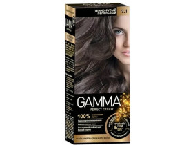 GAMMA Perfect color Краска для волос 7.1 Темно-русый пепельный