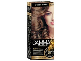 GAMMA Perfect color Краска для волос 7.75 Ореховое пралине