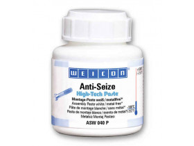 Weicon Anti-Seize High-tech - Средство смазочное антикоррозионное asw 040 p anti-seize, белое, с кистью, Белый, 120г.