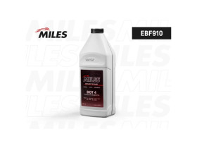 Жидкость Тормозная Miles Ebf910 Dot4 Brake Fluid (850мл ) Miles арт. EBF910