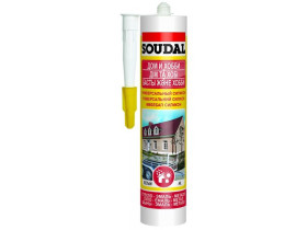 Soudal универсальный силикон коричневый 118298 .