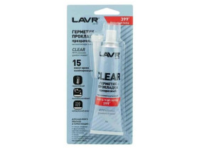 Lavr Герметик-Прокладка Прозрачный Высокотемпературный Clear Lavr Rtv Silicone Gasket Maker 70g LAVR арт. LN1740