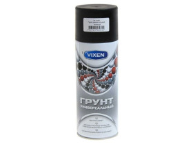 Грунт Универсальный Vixen Черный, Аэрозоль, 520 Мл Vx-21001 (12 Шт/Уп) Vixen арт. VX21001