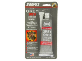 Герметик прокладок ABRO 999 GREY GASKET MAKER серый 85 г