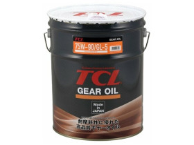Масло трансмиссионное TCL Gear Oil 75w90 синтетическое, GL-5, 20л, арт. G0207590