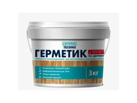 Герметик акриловый для дерева Cemmix Теплый шов, 3 кг, сосна