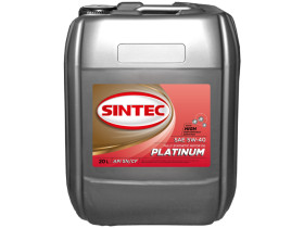 Моторное масло Sintec PLATINUM SAE 5W-40 API SN/CF 20л синтетика (801991)