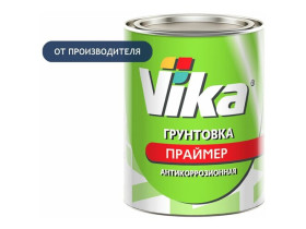 Грунтовка-праймер Vika Primer антирокоррозионная, серая, 1 кг 200554 .