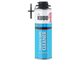 Очиститель монтажной пены Kudo Foam&Gun cleaner, 650 мл