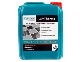 CEMMIX CemThermo добавка для теплых полов (5л) / CEMMIX CemThermo добавка для теплых полов (5л=6кг)
