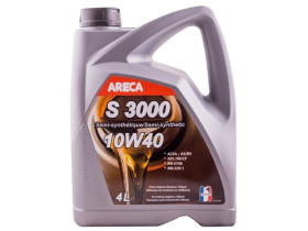Areca Areca S 3000 10w40 (1l)_масло Моторное! Полусинт Acea A3/B4, Api Sn/Cf, Rn0700, Mb229.1