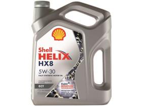 Масло моторное SHELL HELlX HX8 ECT 5W30 C3 синтетика, 5 литров 550048100