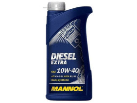 MANNOL 1105 7504 MANNOL DIESEL EXTRA 10W40 1 л. Полусинтетическое моторное масло 10W-40