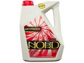 Антифриз NORD High Quality Antifreeze готовый 40C красный 5 кг NR20249