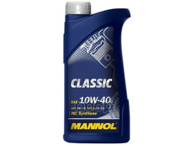 MANNOL Mannol Масло Моторное Mannol Classic 10W-40 Полусинтетическое 1 Л 1100