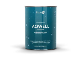 Пропитка для камня Elcon Aqwell, водоотталкивающая, 0,9 л