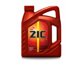 Трансмиссионное масло ZIC ATF 3 синтетическое 4л 162632