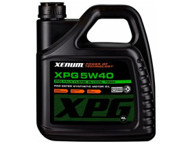 Масло моторное Xenum XPG 5W-40 полиалкиленгликолевое с добавлением эстеров (4л) XNM-XPG-5W40-4L