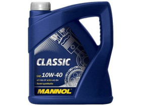 MANNOL 1101 Масло MANNOL CLASSIC 10W40 4л полусинтетическое моторное