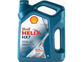 SHELL 550051575 SHELL 10W40 (4L) Helix HX7_масло моторное!\API SN+/SN, ACEA A3/B3/B4, MB 229.3, VW 501.01/505.00